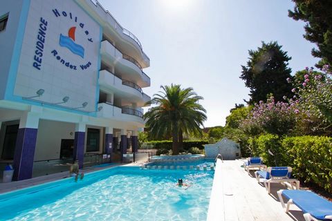 The Residence Holiday Rendez Vous is located right in the heart of the town of Pineto, just a few steps from the beach and the main street. The Holy 50 flat on the fourth floor from the main entrance of the Residence, which can also be reached by lif...