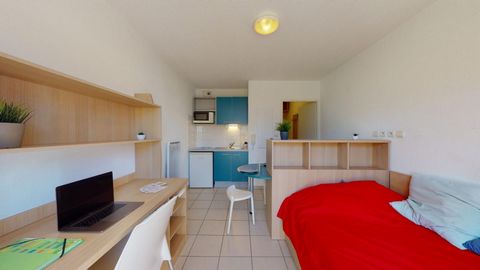 Haute Garonne - 31000 TOULOUSE - 66.500 Euro - EXKLUSIV - SPEZIELLER INVESTOR - Wir bieten dieses Studio in einem STUDENT RESIDENCE von 18 m² als möblierte Mietinvestition zum Verkauf an, LMNP-Status mit Übernahme des Gewerbemietvertrags. Jahresmiete...