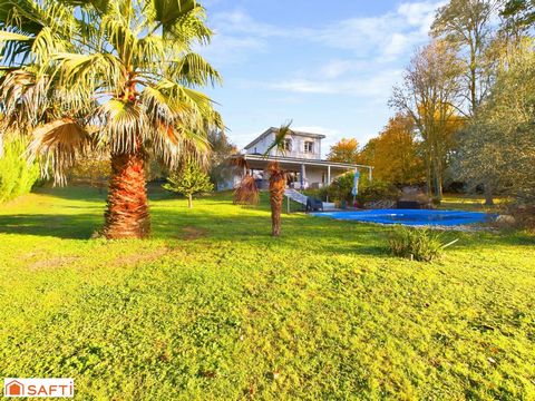Magnifique Contemporaine Vue Pyrénées 135m2 avec Piscine et Spa!!!