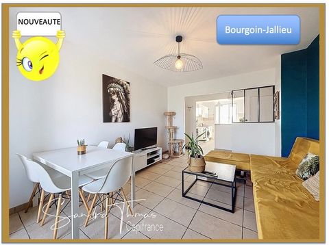 Appartement à vendre 3 pièces BOURGOIN JALLIEU (38)