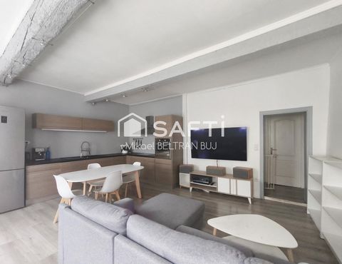 Appartement T3 rénové avec grand garage