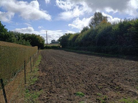 GANDELAIN - Terrain constructible borné