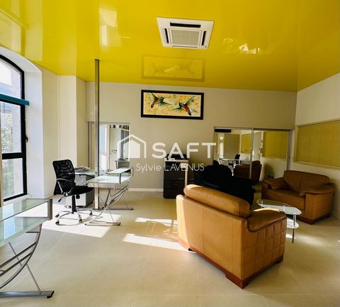 A SOISSONS, QUARTIER PARC GOURAUD, BUREAU PROFESSIONNEL AMENAGE ET MEUBLE DE 40 M2.