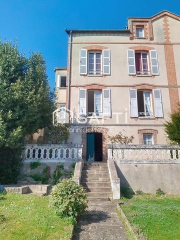 Maison bourgeoise,centre ville de Pont sur Yonne!