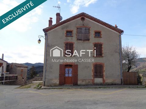 Maison de village mitoyenne à rénover : beau potentiel