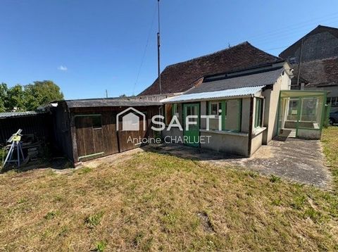 Maison 52m² avec terrain constructible de 1690m²