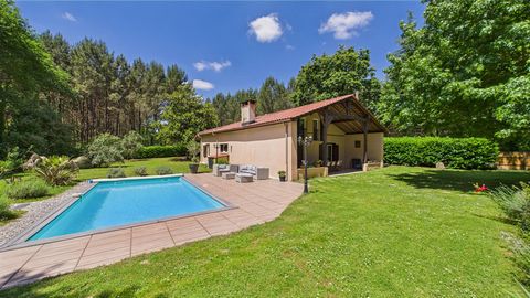 Maison landaise rénovée, au calme avec dépendance et piscine