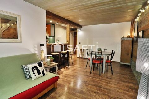 Front de neige Les Gets, appartement T2 de 36m2