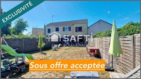 Maison d'environ 90 m2, 3 chambres, garage, 369 m2 de terrain