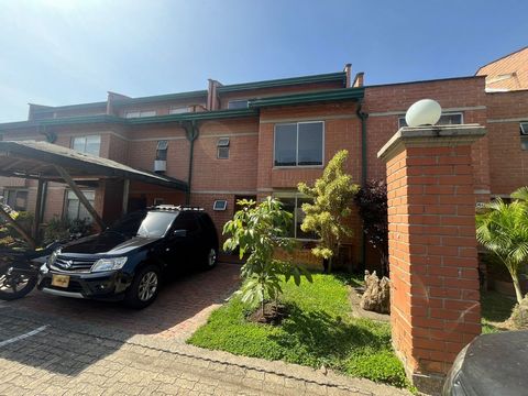 HOUSE FOR SALE IN GATED UNIT BELEN SECTOR LA MOTA Area : 150 mts approx Three floors First Floor : Social Area , Social Bathroom, Kitchen, Laundry Area, Patio and Outdoor Garage Second Floor: Three bedrooms, two bathrooms (master bedroom with bathroo...