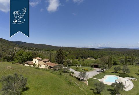 In the flourishing Tuscan countryside of the province of Grosseto there is currently this lovely rustic-style luxury villa up for sale. This property sprawls over roughly 350 m², encompasses two floors and at the moment is currently split into three ...