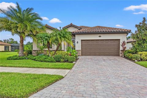 Welcome to GRAN PARADISO, a Tuscan-inspired RESORT STYLE gated community in Venice, SW Florida, with 5* Amenities! **This stunning 4 beds/ 3 baths/ 2-car garage Trevi Model home is SOLD TURNKEY and FURNISHED, is a true masterpiece, offering exception...