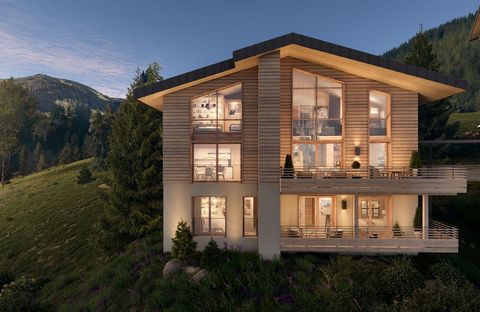 Ideally located with direct access to the slopes of the prestigious Espace Diamant estate, come and discover this magnificent chalet with neat finishes and a warm atmosphere. You will be charmed by the dominant use of light wood reminiscent of the su...