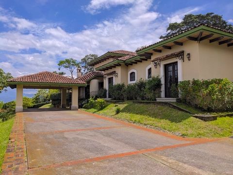 Nestled near El Monasterio in the coveted region of Escazu, this exceptional residence is a testament to refined living. With an impressive 900 square meters of meticulously crafted construction set on an expansive 24,705 square meter plot of prime r...