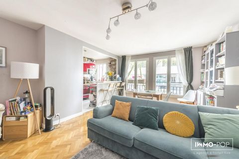 Immo-pop, the fixed-price real estate agency offers this Type 3 apartment with a surface area of 78 m2, facing South is located in Saint-Maurice, close to shops and line A of the RER (Joinville-Le-Pont). Inside, you will discover a living room with o...