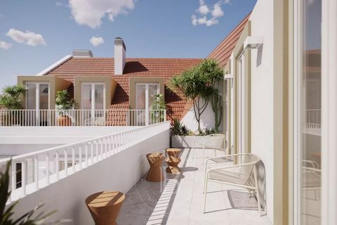 Penthouse with 4 en-suite bedrooms, good areas and south-facing balcony-terraces with views over Lisbon and the River Tagus. With an excellent location in the heart of Príncipe Real, it is in a new development with a swimming pool and garden, close t...