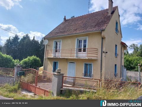 Fiche N°Id-LGB163581 : Saint medard la rochette, secteur Aubusson, Maison d'environ 174 m2 comprenant 8 piece(s) dont 5 chambre(s) + Jardin de 10185 m2 - Vue : Campagne - - Equipements annexes : jardin - garage - double vitrage - cheminee - cave - ch...