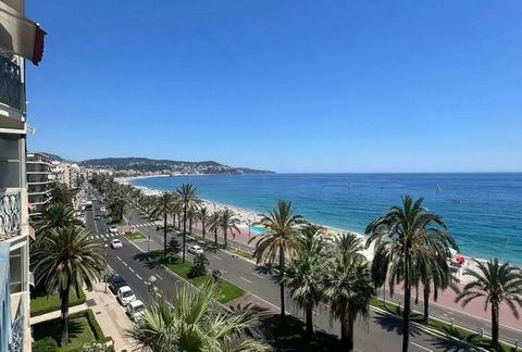 Référence : FR23AVMMP Lieu : Nice, Promenade des Anglais, France Catégorie : Revente Statut : A rénover, Bon état Type : Appartement vue mer Travaux de rénovation à prévoir, à rafraîchir Description : - Séjour lumineux - Balcon avec vue mer - Cuisine...