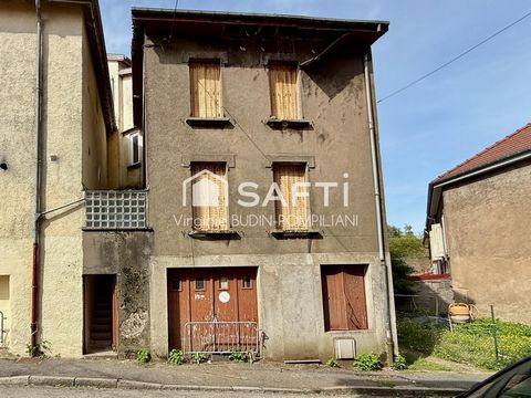 Maison à rénover proche Frontières et Gare de Longwy. Idéal investisseur ou primo-accédant !