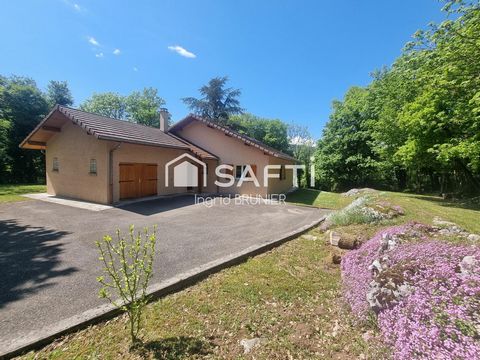 Maison avec garage et terrain