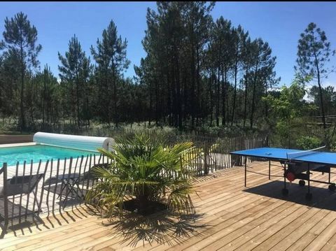 TOSSE Chalet bois - copropriété en pleine nature