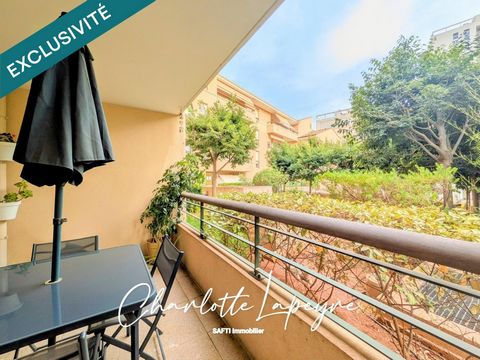 Beau T2 moderne en rez-de-jardin avec terrasse