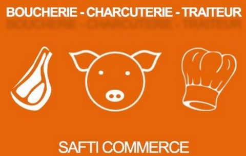 Fonds de commerce d'une belle boucherie charcuterie