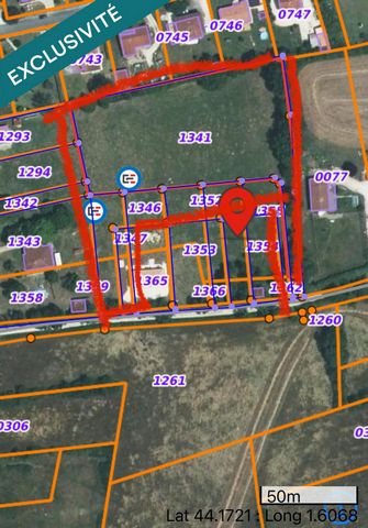Terrain idéal pour investisseur ou particulier, divisible en plusieurs lots