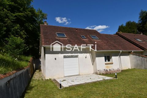 Maison 102m², 4 chambres, jardin garage, grenier