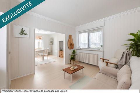 Maison individuelle avec 3 chambres (5 possibles) sur terrain de plus de 950m2