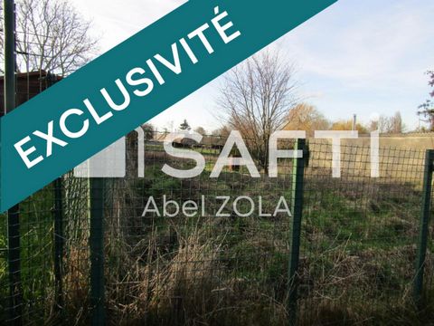 Terrain constructible de 725 m2