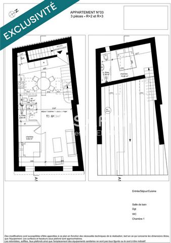 Appartement dans maison de ville à rénover entièrement, idéal investisseur