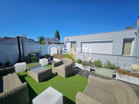 Maison 200m² double terrasse au jardin public