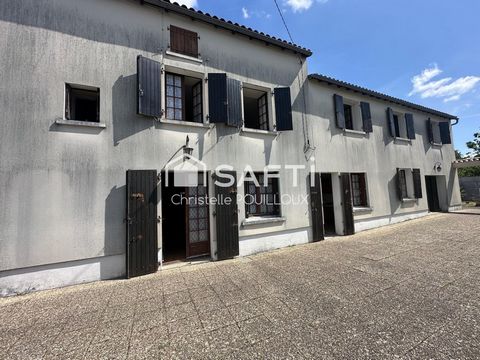 Maison de ville, dépendances, jardin sans vis-à-vis secteur Conseil Général