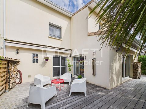 Maison contemporaine de 154 m2 avec terrasse et jardin – Le Bouscat