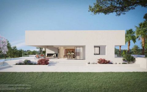 Ekskluzywne wille w Las Colinas Golf na Costa Blanca Projekt tych domów prezentuje współczesną architekturę w stylu prostej i prostej linii, której życie otwiera się na zewnątrz, zapewniając amplitudę i funkcjonalność każdemu z pomieszczeń domu, gwar...