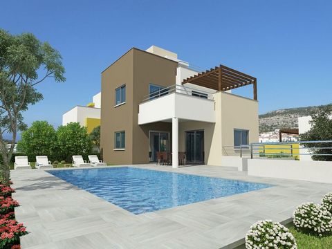 Three Bedroom Detached Villa For Sale in Peyia, Paphos - Title Deeds (New Build Process) Last remaining villa !! - Villa 3 This is a small development of 6 properties consisting of 3 and 4 bedroom villas. The developer offers 2 types of property desi...