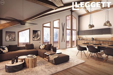 133960BBA74C - Luxurious off plan property of 43m2 with 1 bedroom for sale in La Chapelle d'Abondance, part of a small development of 39 apartments set at the foot of the slopes. Close to shops and restaurants in the heart of the village. The apartme...