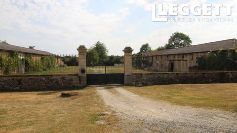 A23664NCM86 - This delightful property and outbuildings. are the remains of a 12th century chateau which was taken down and allegedly reconstructed piece by piece in the 20th century .It lies in a tranquil location with lovely countryside and stunnin...