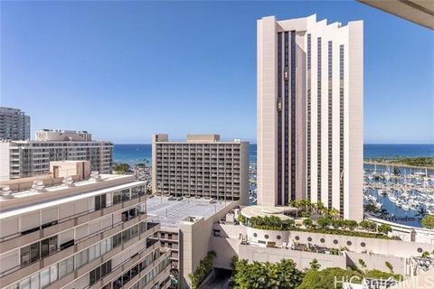 Motivated Seller! Waikiki studio apartment in a desirable location with stunning ocean views & sold completely furnished. 2020 remodel includes new cabinetry, paint, vinyl flooring, cooktop stove, hood, fixtures, and refrigerator. Amenities include p...