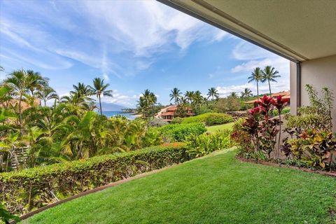 Amazing opportunity to own this HOTEL ZONED ground-floor, corner unit in a stunning, luxurious beachfront resort nestled along the beautiful Makena coastline. This spacious 2-bedroom, 2-bathroom accents an additional den/office area that could easily...