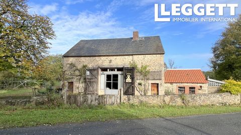 A25359MKE23 - Située dans un petit hameau tranquille de quatre autres maisons, cette grande propriété en pierre est une agréable maison de vacances depuis 20 ans. La propriété est proche du village historique de Châtelus-Malvaleix, où se trouve un la...