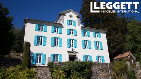 A24719SOM11 - Set in the Montagne Noire, or Black Mountain, of the Aude in the South of France, it is ready to move into. Beautifully proportioned with light and airy rooms, it sits on a hillside above a dramatic valley, less than 30 km from Carcasso...