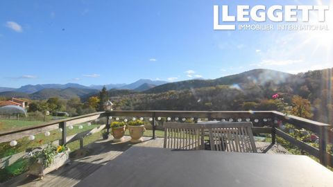 A25660CMC31 - This south facing home has breath-taking panoramic views across to the mountains. It is warm, bright, spacious and has a large garden with flower beds and trees. Economical to maintain, the heating and electricity bills are extremely sm...