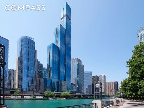 Välkommen till Chicagos bästa adress. Tornet är designat av den prisbelönta arkitekten Jeanne Gang från Studio Gang och dess kristallina form är inspirerad av fasetterna av en skimrande ädelsten. St. Regis Residences, inbäddat i det eftertraktade Lak...