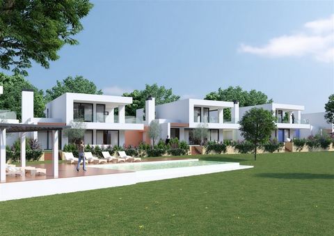 New Construction in Cascais, Private condominium consisting of 5 single-family houses, each with 4 suites, inserted in a 4,195 square meters plot of land and gross construction areas between 363.30 and 367.30 square meters. The private condominium is...