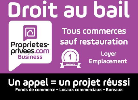 PONTAULT COMBAULT , AVENUE DE LA REPUBLIQUE . Violette Baudoux vous propose sur l'une des artères les plus fréquentées et commerciales de Pontault-Combault, le bail de ce local de près de 40 m² avec local sanitaire en bon état - Sous bail commercial ...