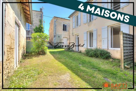 Ensemble immobilier composé de quatre maisons
