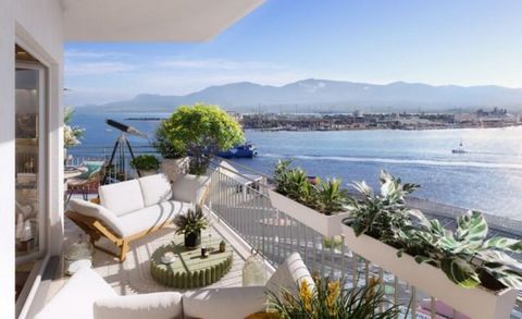 A VENDRE Appartement T3 VUE MER en R+3 à Pointe à Pitre