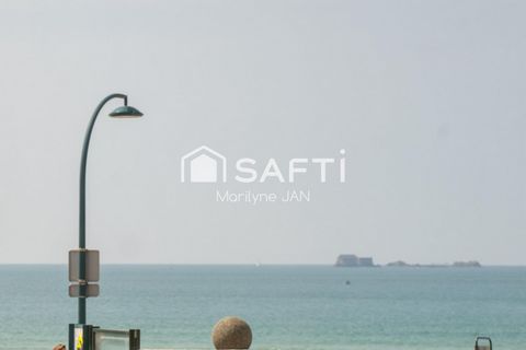 Bel appartement magnifiquement rénové, vue mer en 1er plan.